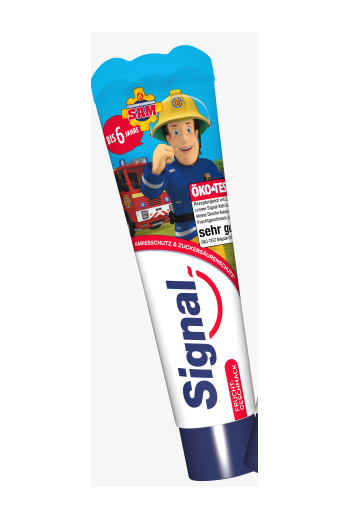 Signal Sam Toothpaste up to...