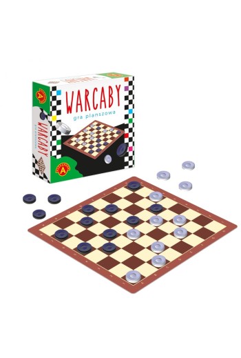 ALEXANDER Checkers board game