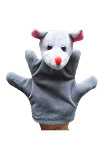 Puppet plush hand mascot...