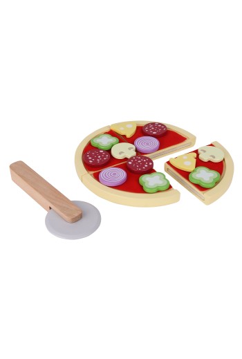 Wooden Pizza Cutting Toy...